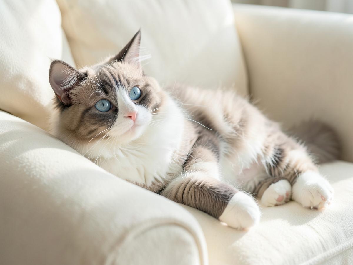 Ragdoll portrait
